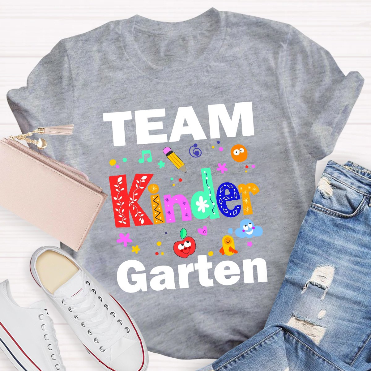 Team Children Garden Teacher Shirt