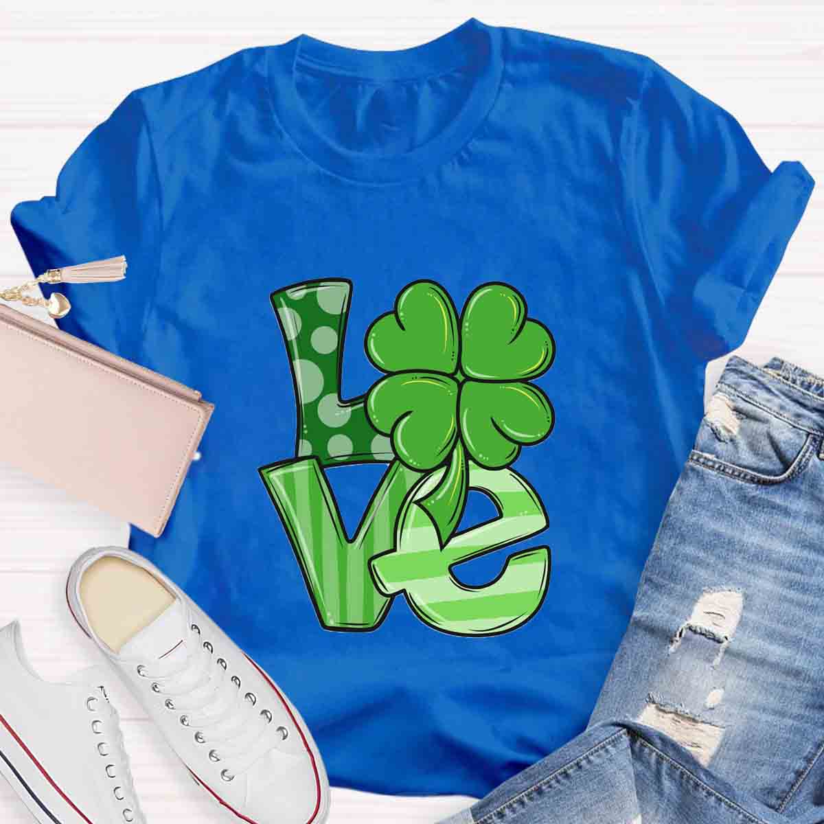 St. Patrick's Day Love Teacher T-Shirt