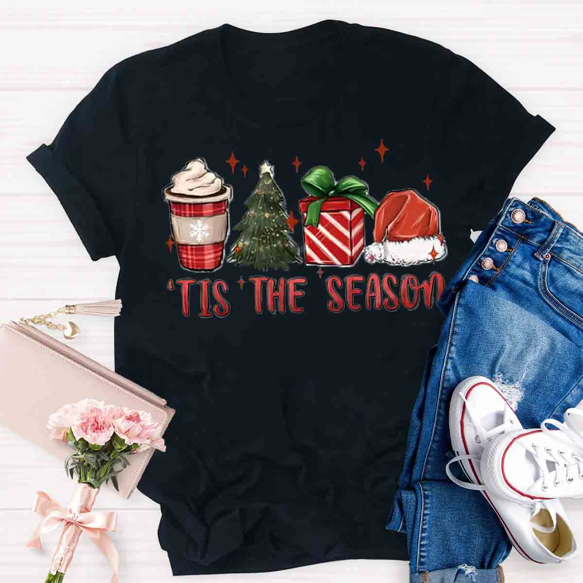 Tis the Season Christmas T-shirt