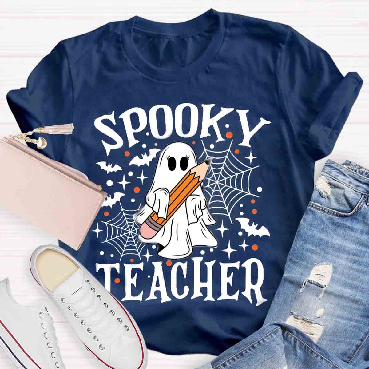 Halloween Spooky Teachers T-Shirt