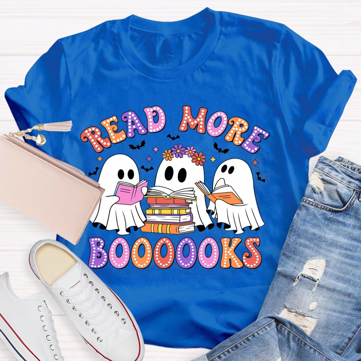 Read More Books Halloween Teacher Shirt