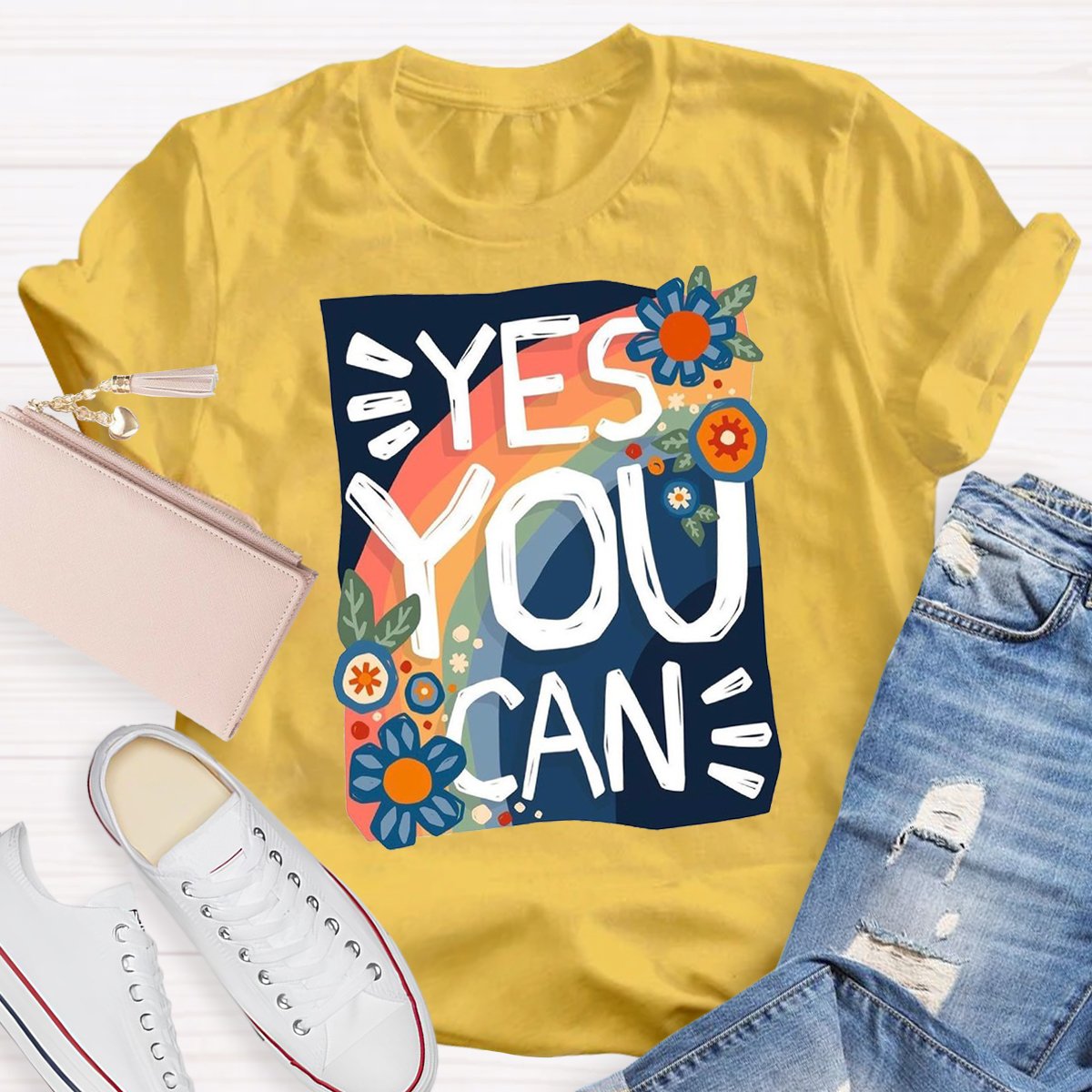 Yes You Can Teacher Shirt