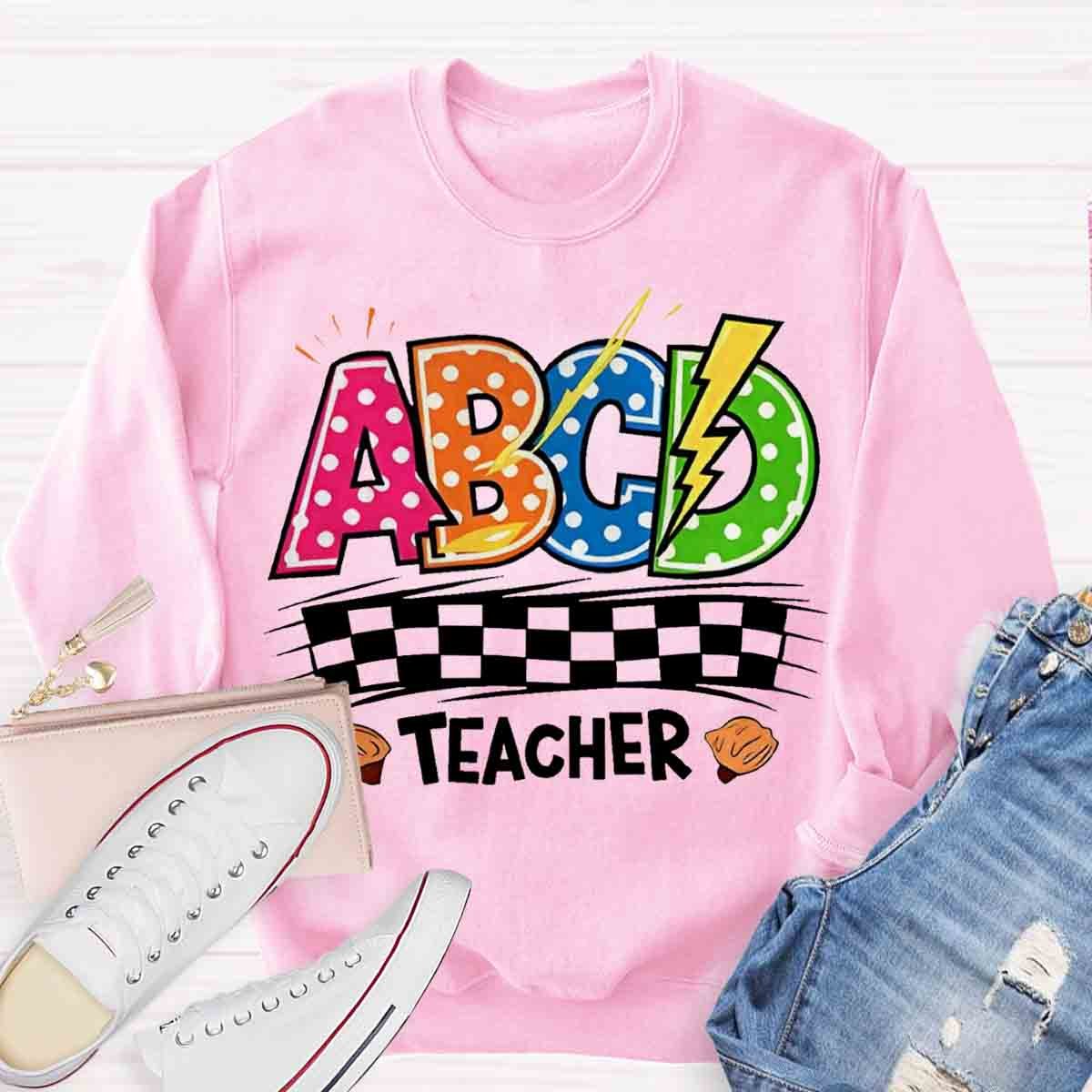 Teacher ABCD Sweatshirt