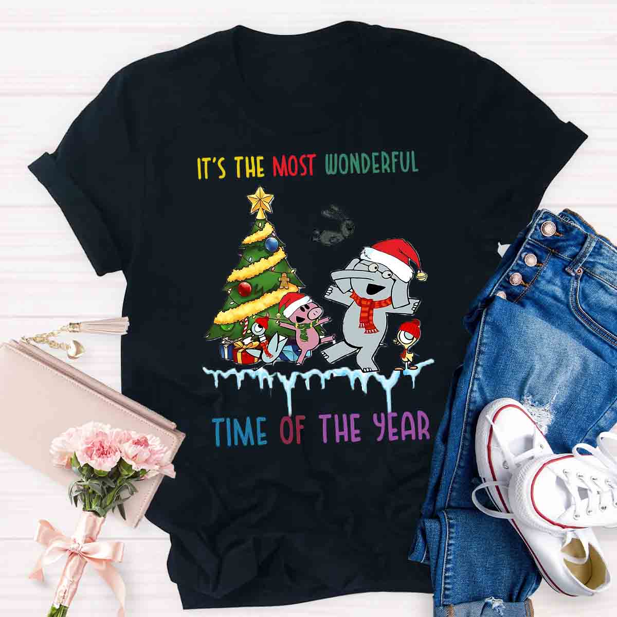 It's The Most Wonderful Time Of The Year Teacher Christmas T-shirt