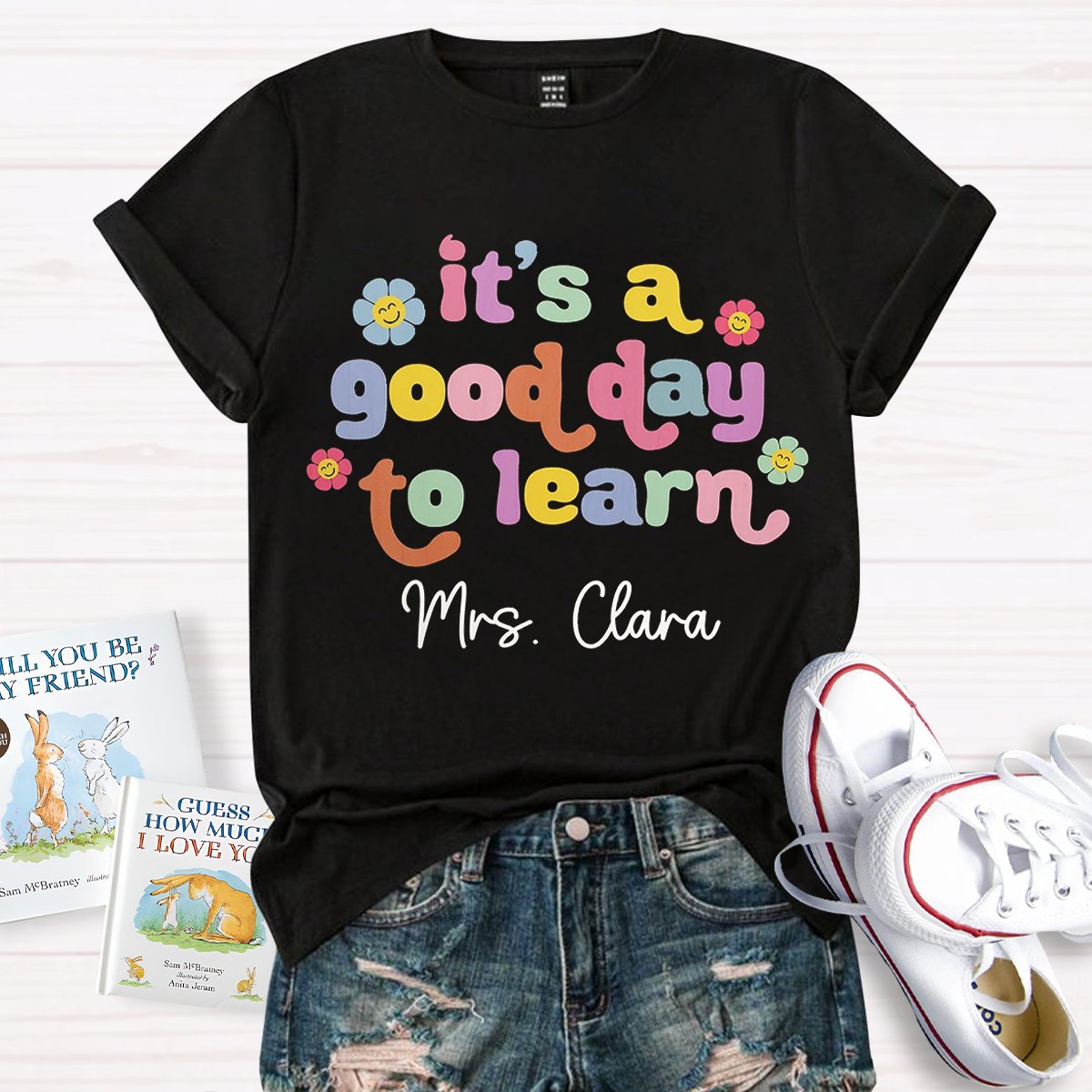 Personalized It's A Good Day To Learn Teacher Shirt