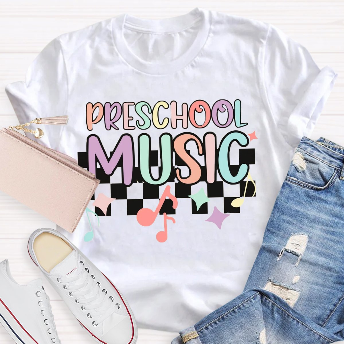 Personalized Grade Music Teacher Shirt