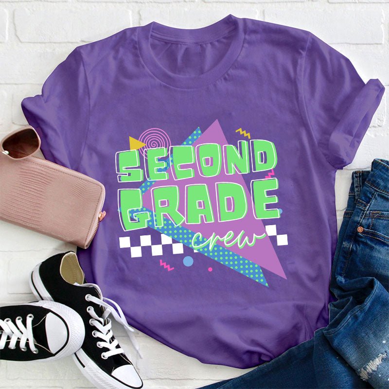 Personalized Grade Crew Teacher T-Shirt