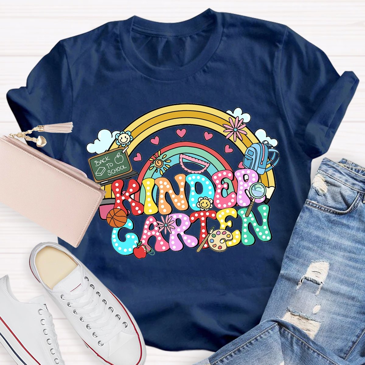 Back To School Kindergarten Teacher T-shirt