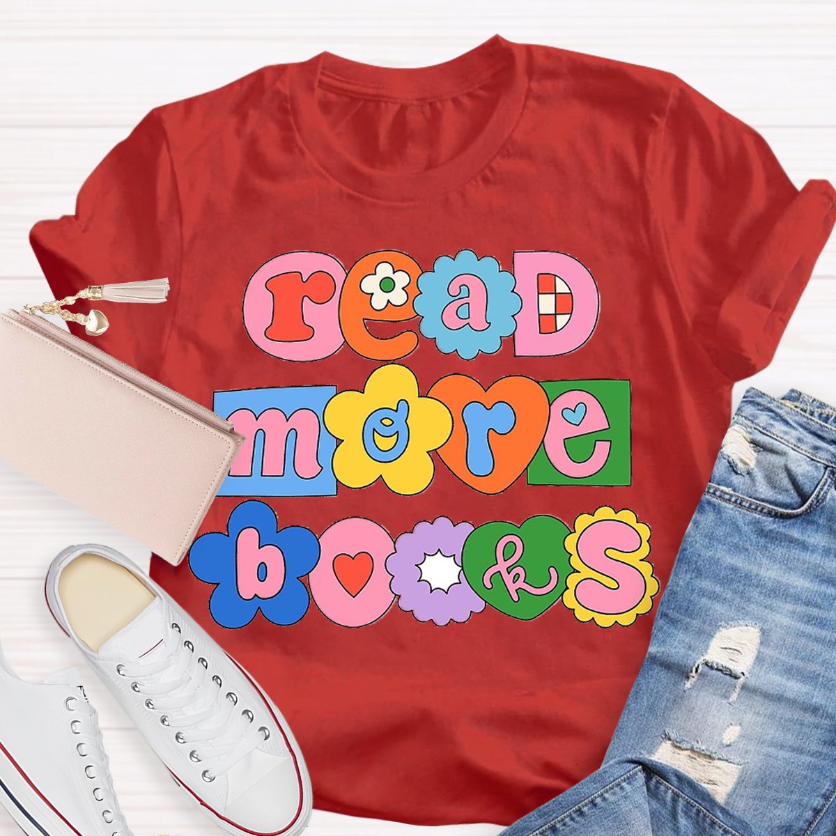 Read More Books Cute Bookish Shirt