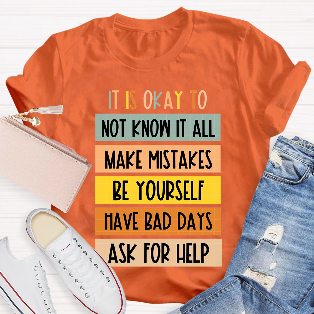 It Is Okay To Do Teacher T-Shirt