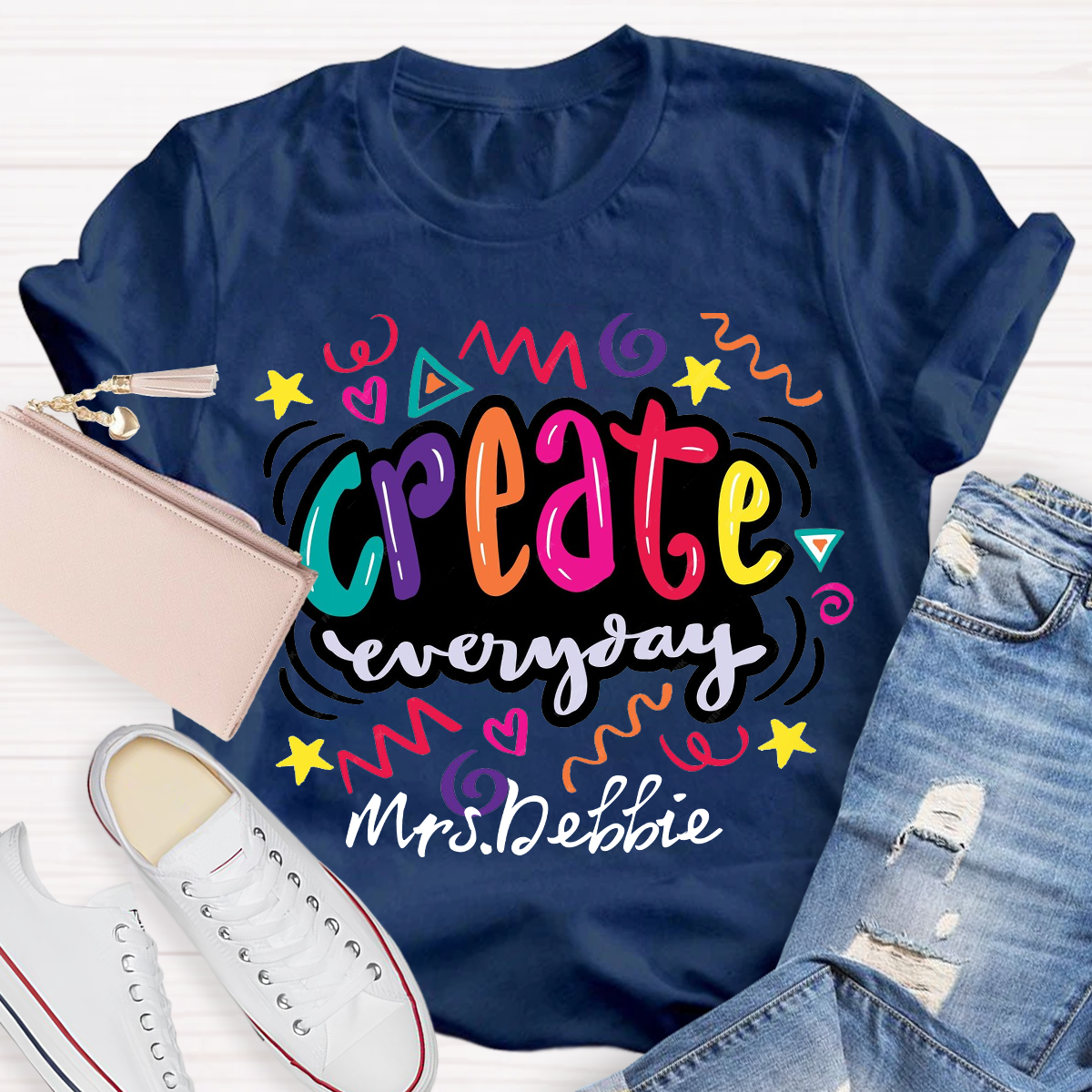 Personalized Name Create Everything T-Shirt