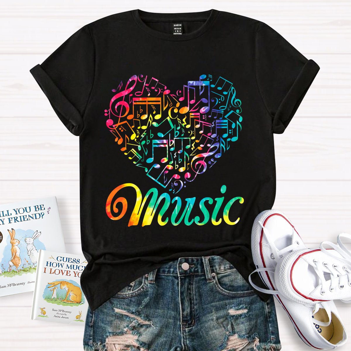 Music Heart Teacher T-Shirt