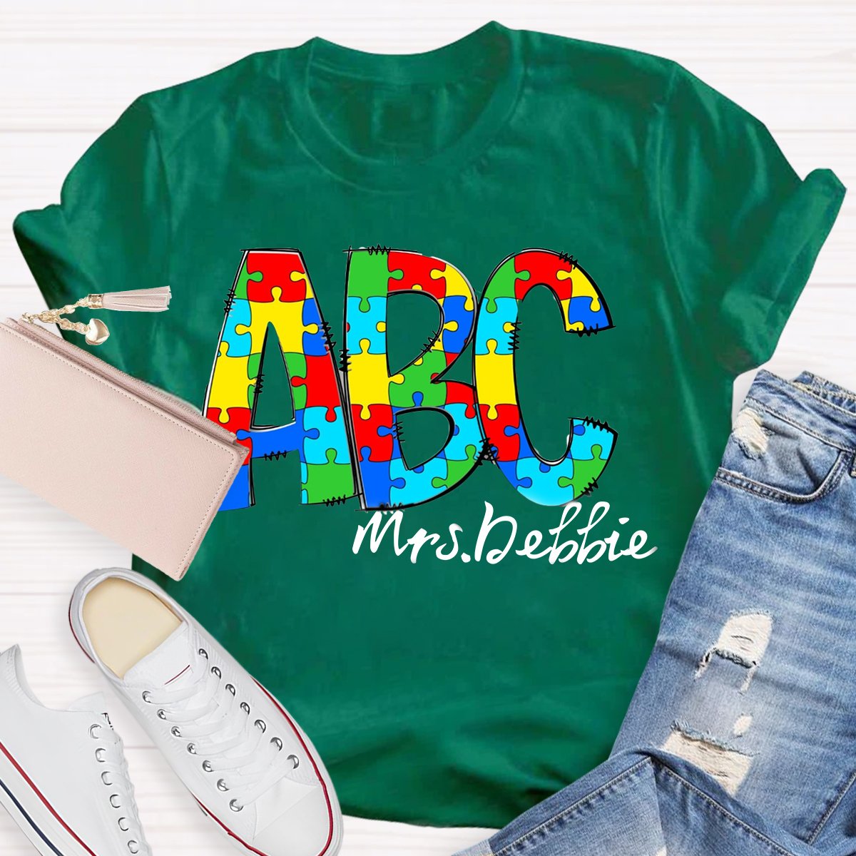 Personalized English Teachers Name Special Education T-Shirt