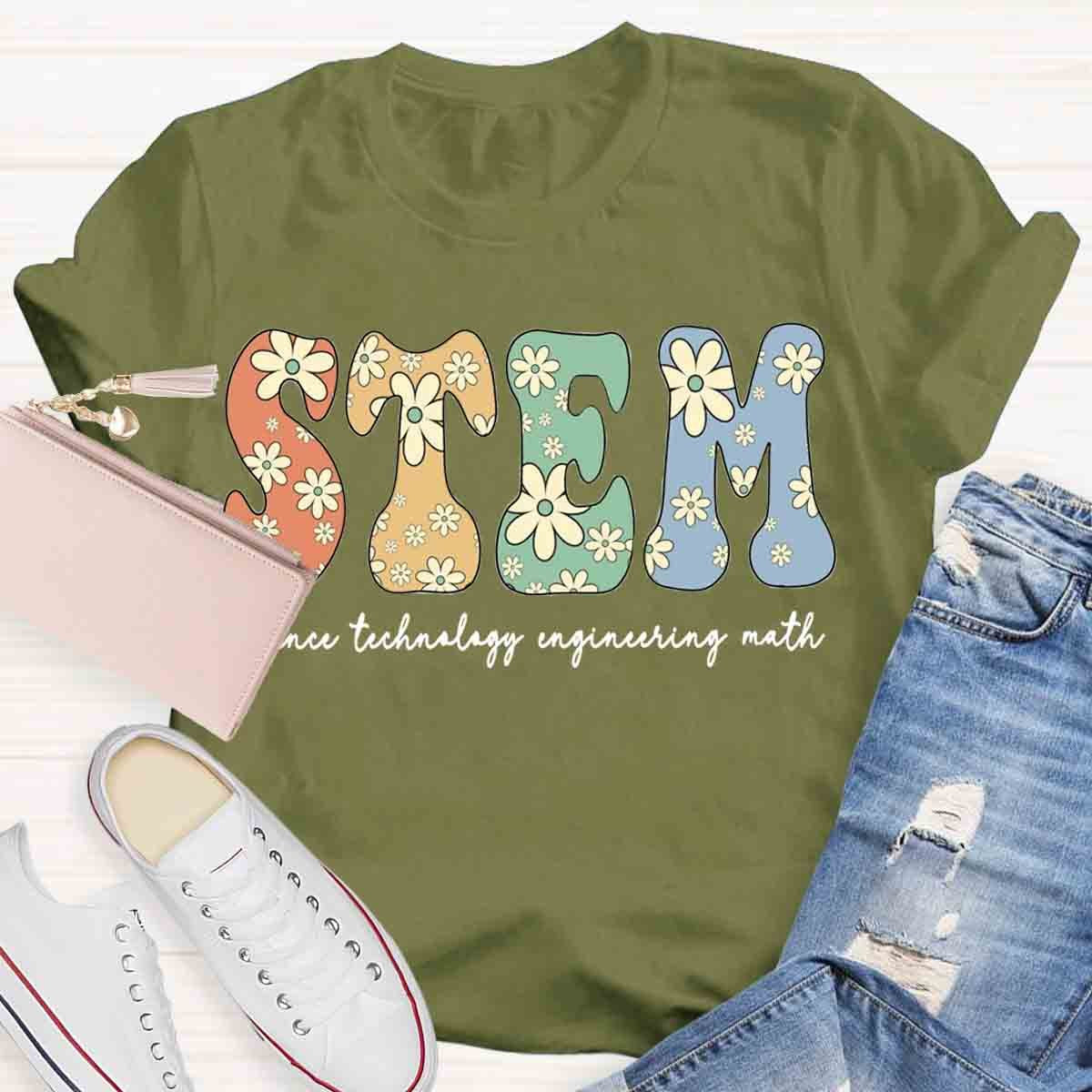 Science Technology Engineering Math STEM Shirt