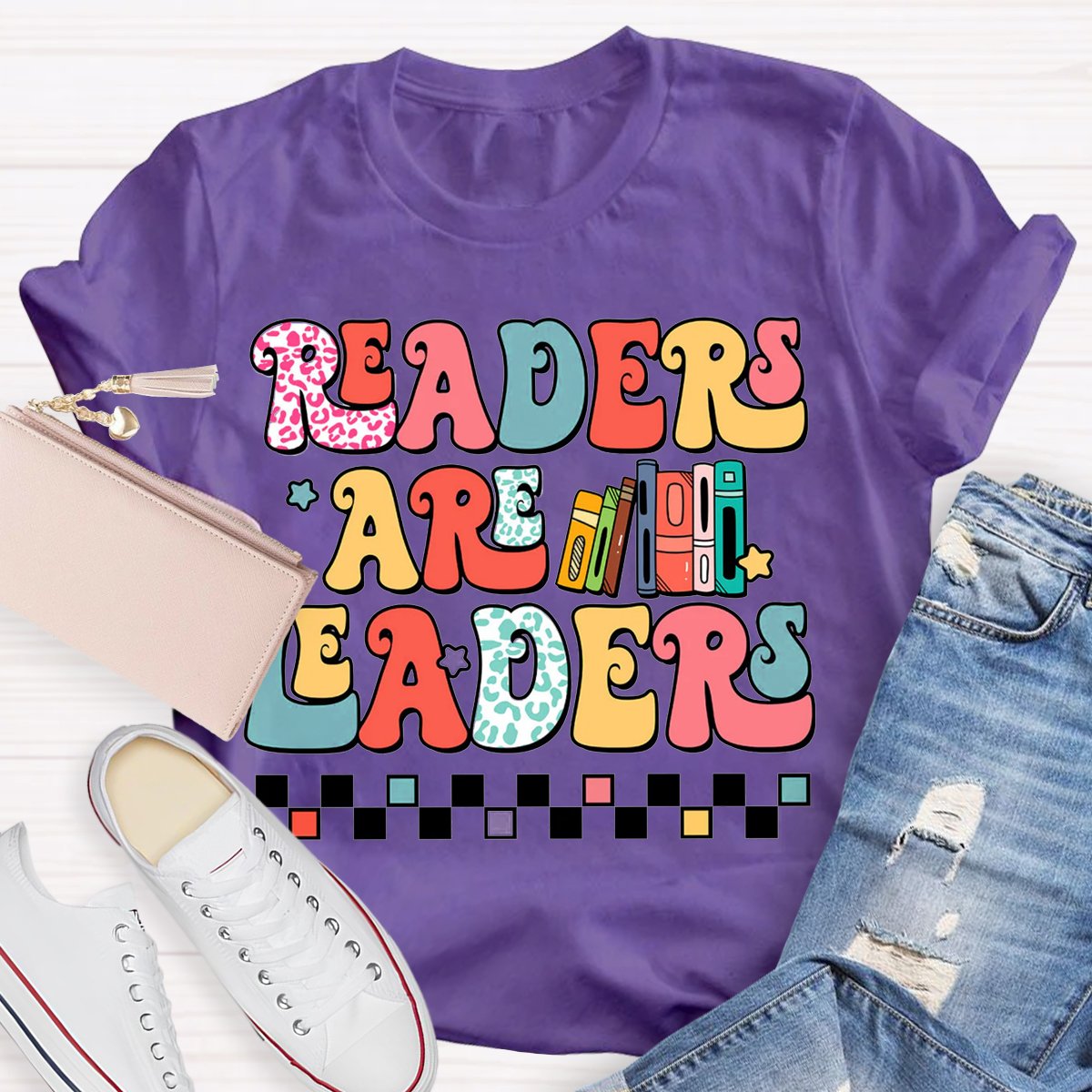 Readers Are Leaders Reading Teacher Shirt