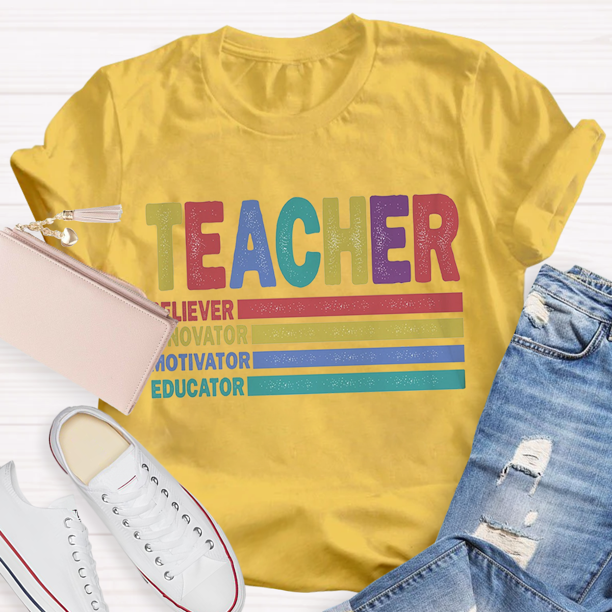 Regular Text Teacher T-Shirt