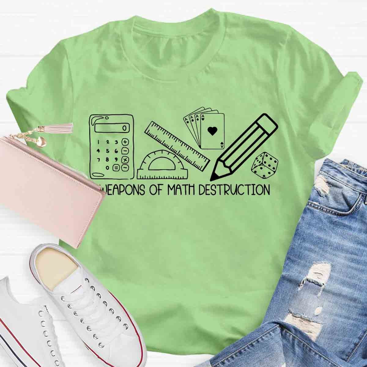 Weapons Of Math Destruction Teacher T-Shirt