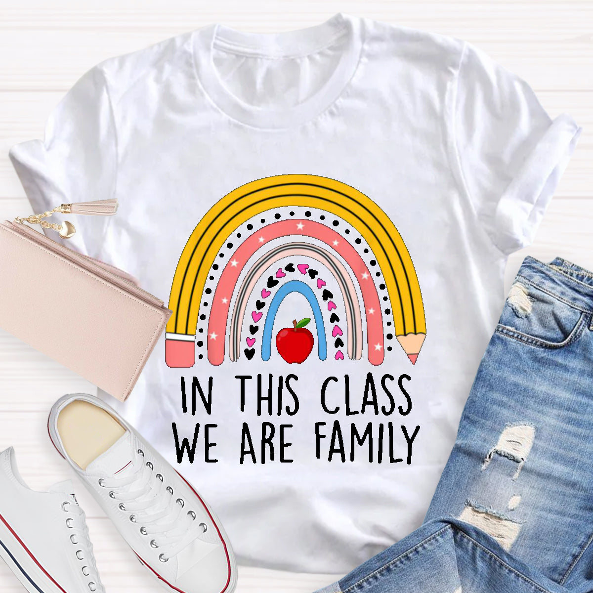 In This Class We Are Family T-Shirt