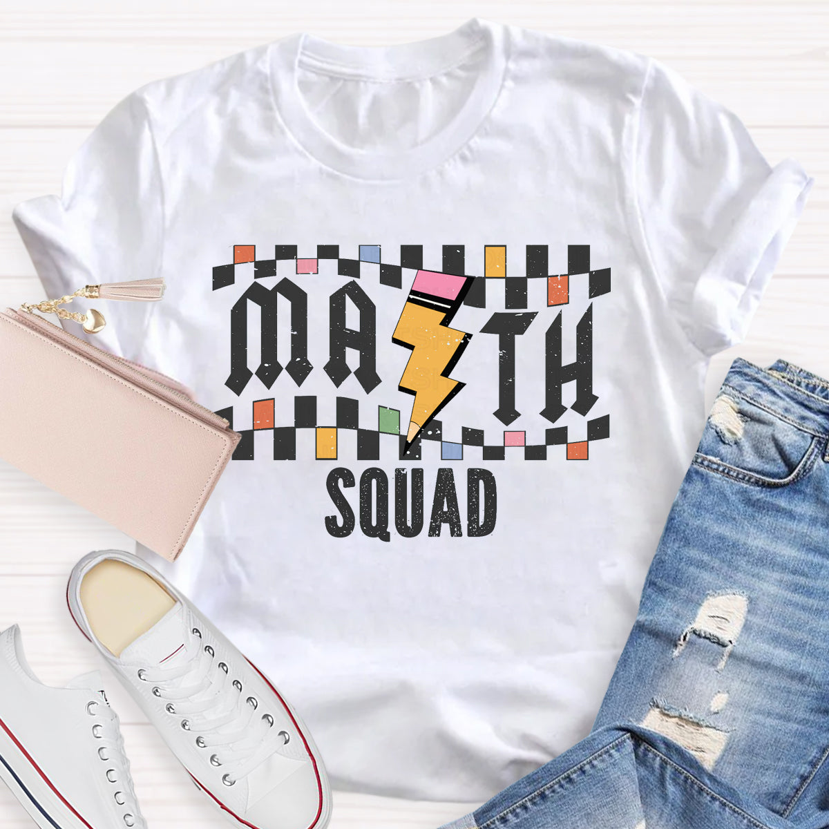 Math Squad Teacher T-Shirt