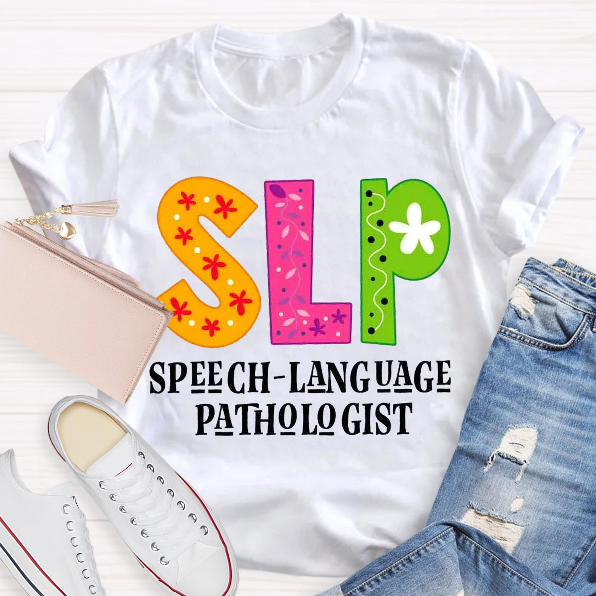 SLP Speech Language Pathologist Teacher T-Shirt