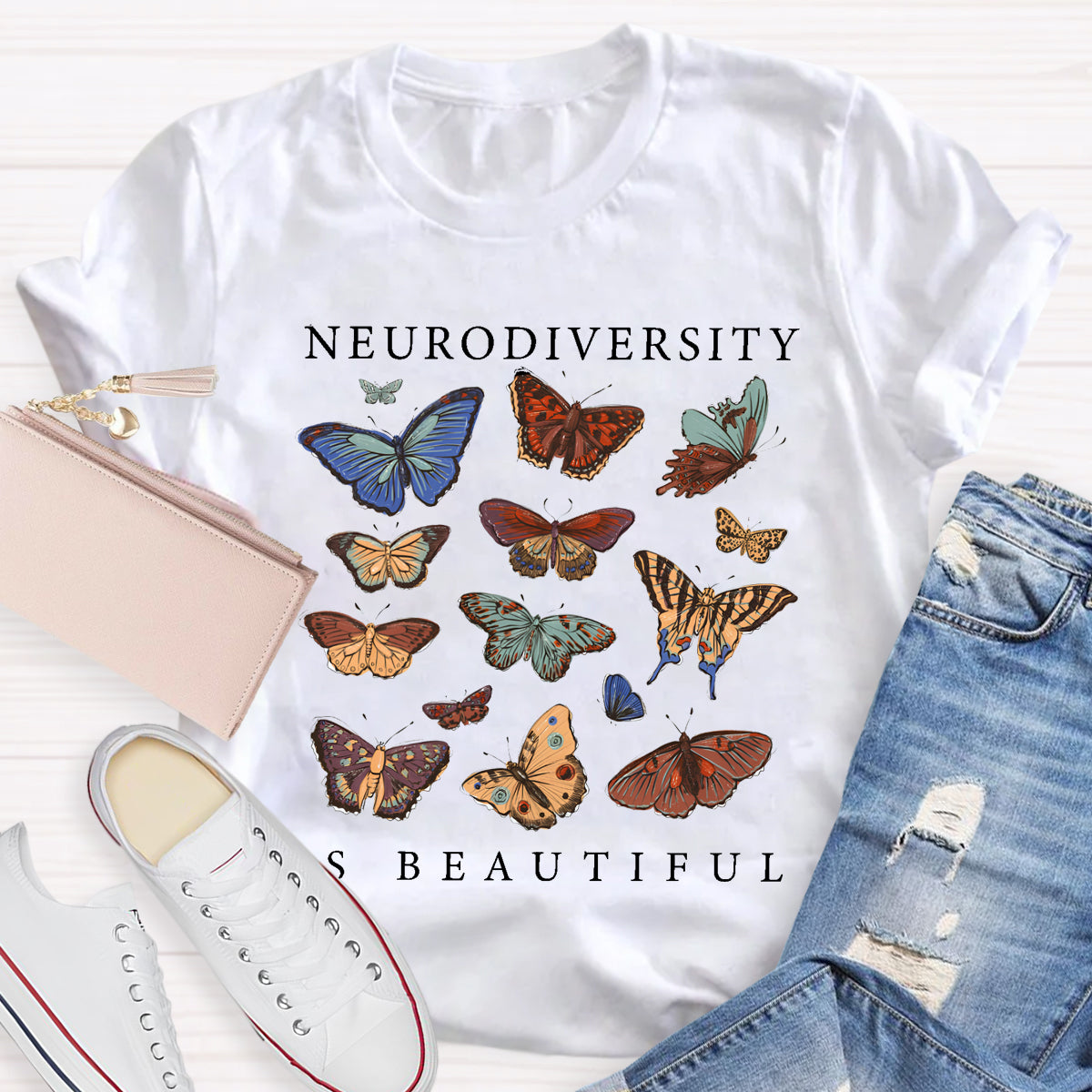 Neurodiversity Is Beautiful T-Shirt