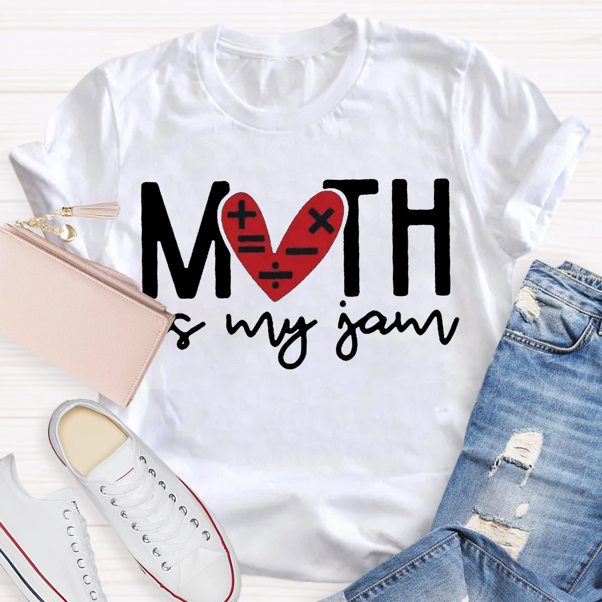 Math Is My Jam Math Teacher T-Shirt