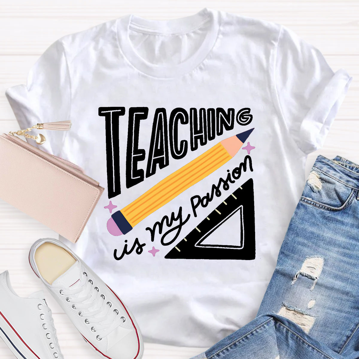 Teaching is My Passion Teacher T-Shirt