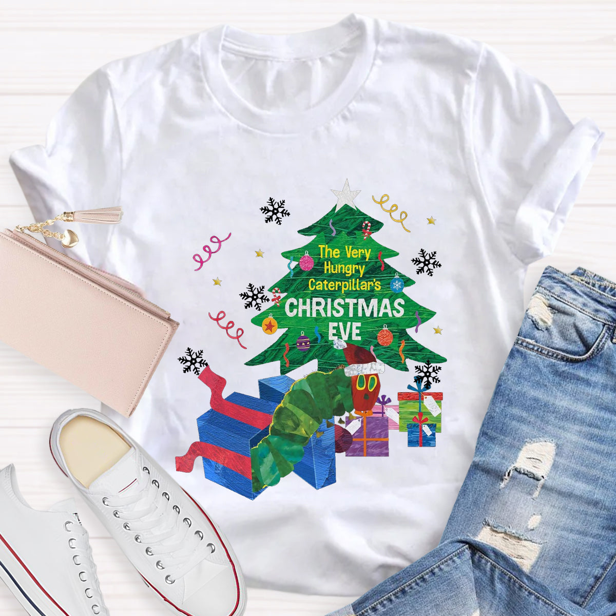 The Very Hungry Caterpillar's Christmas Eve T-Shirt