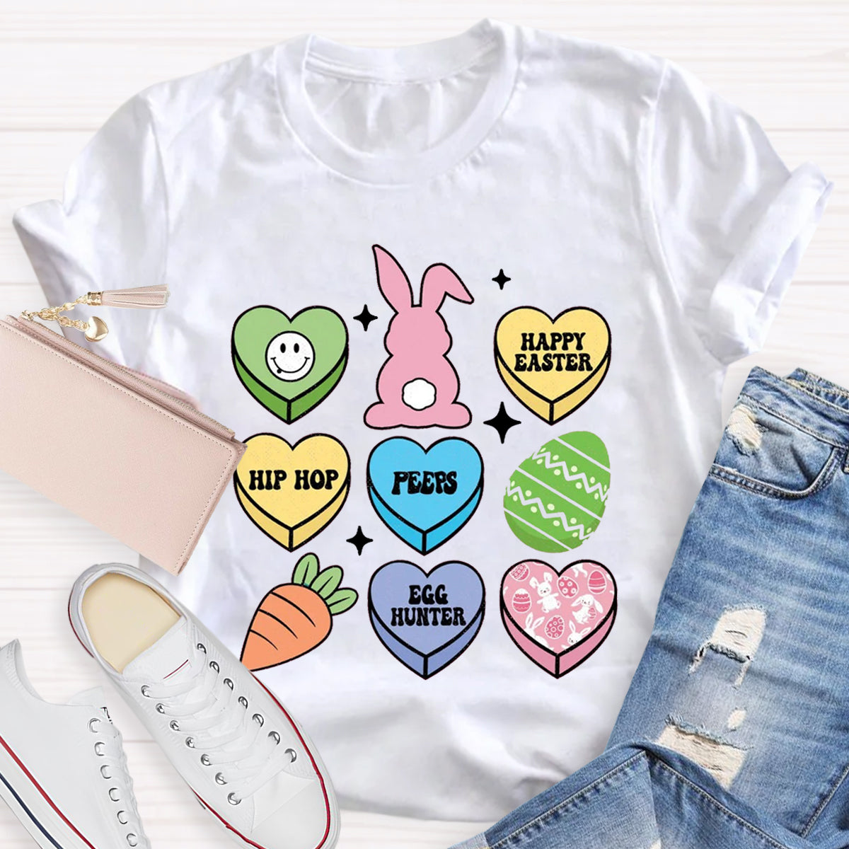 Happy Easter Cute Easter Bunny T-Shirt