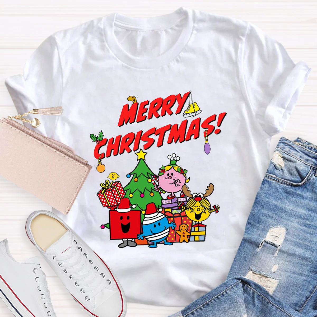 Merry Merry Little Miss Teacher T-Shirt