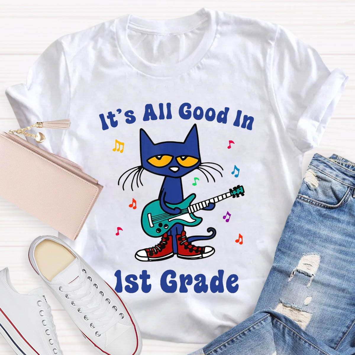 Personalized Grade It's All Good In School Grade T-Shirt