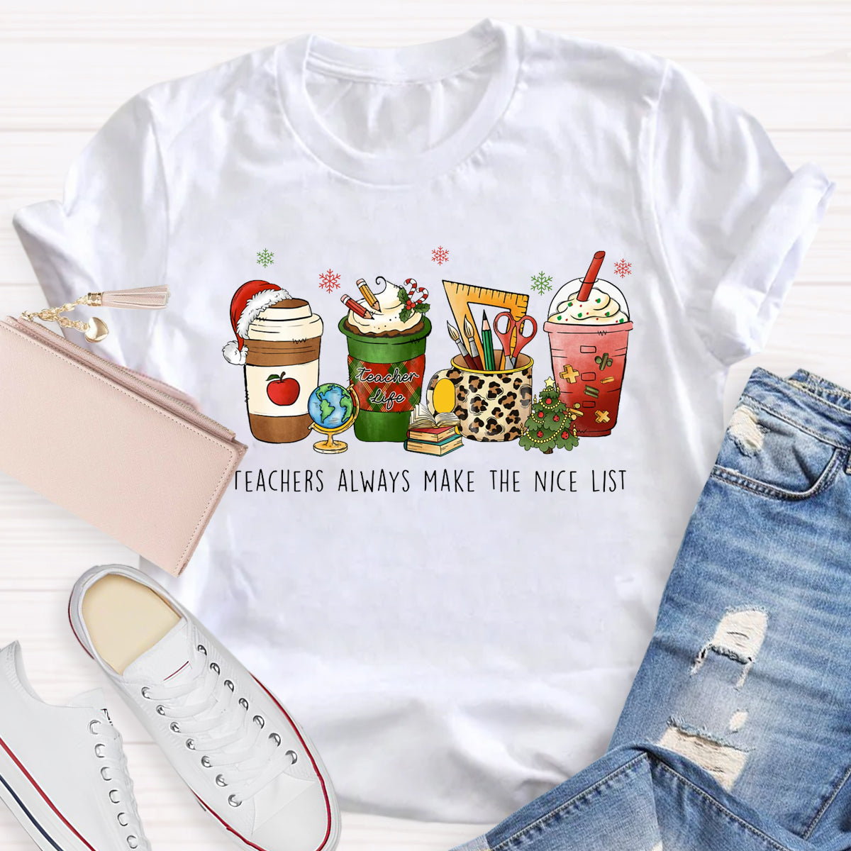 Teachers Always Make The Nice List T-Shirt