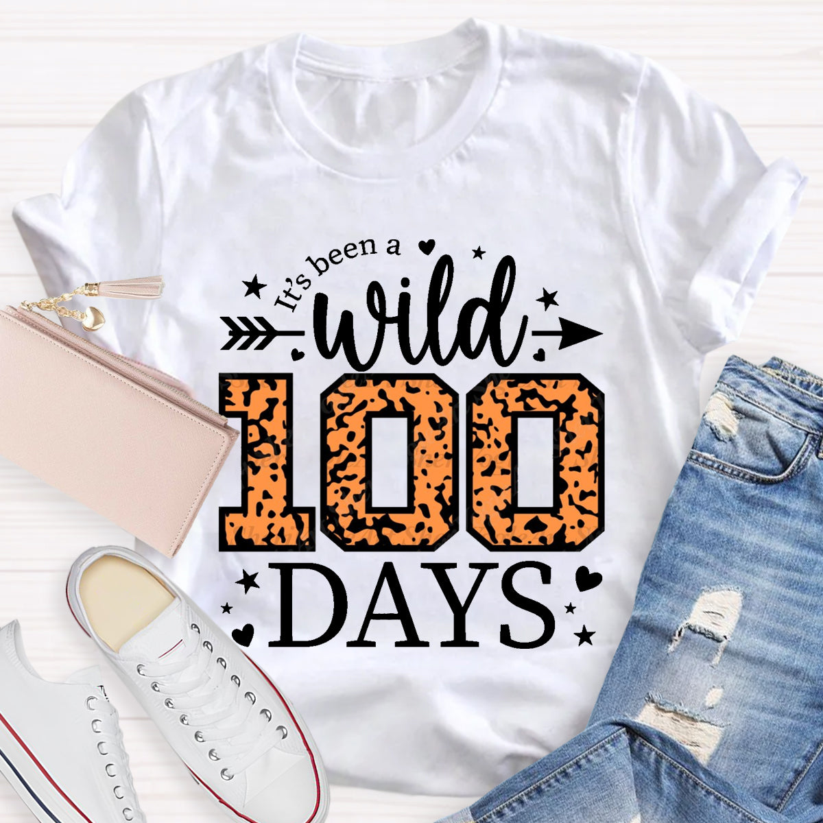 It'S Been A Wild 100 Days T-Shirt