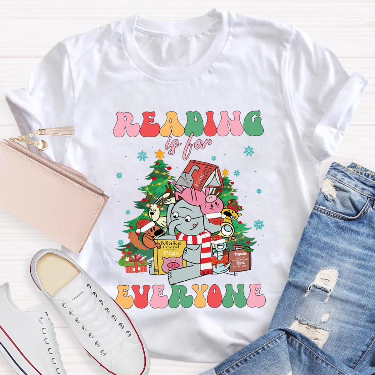 Reading Is For Everyone Teacher T-Shirt