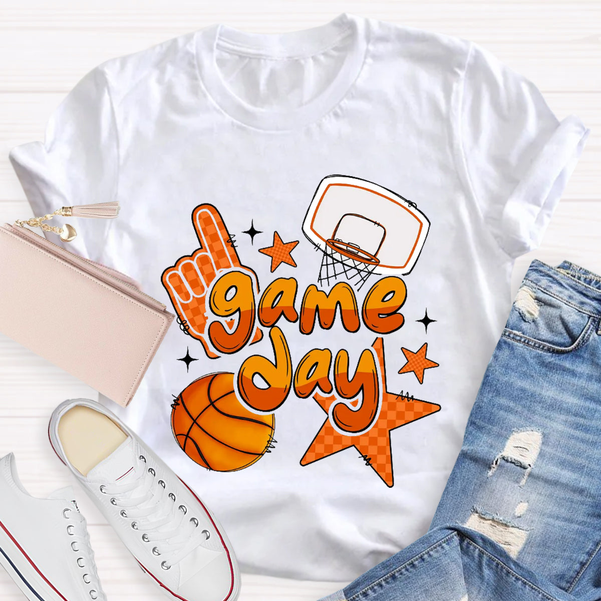 Basketball Game Day  T-Shirt