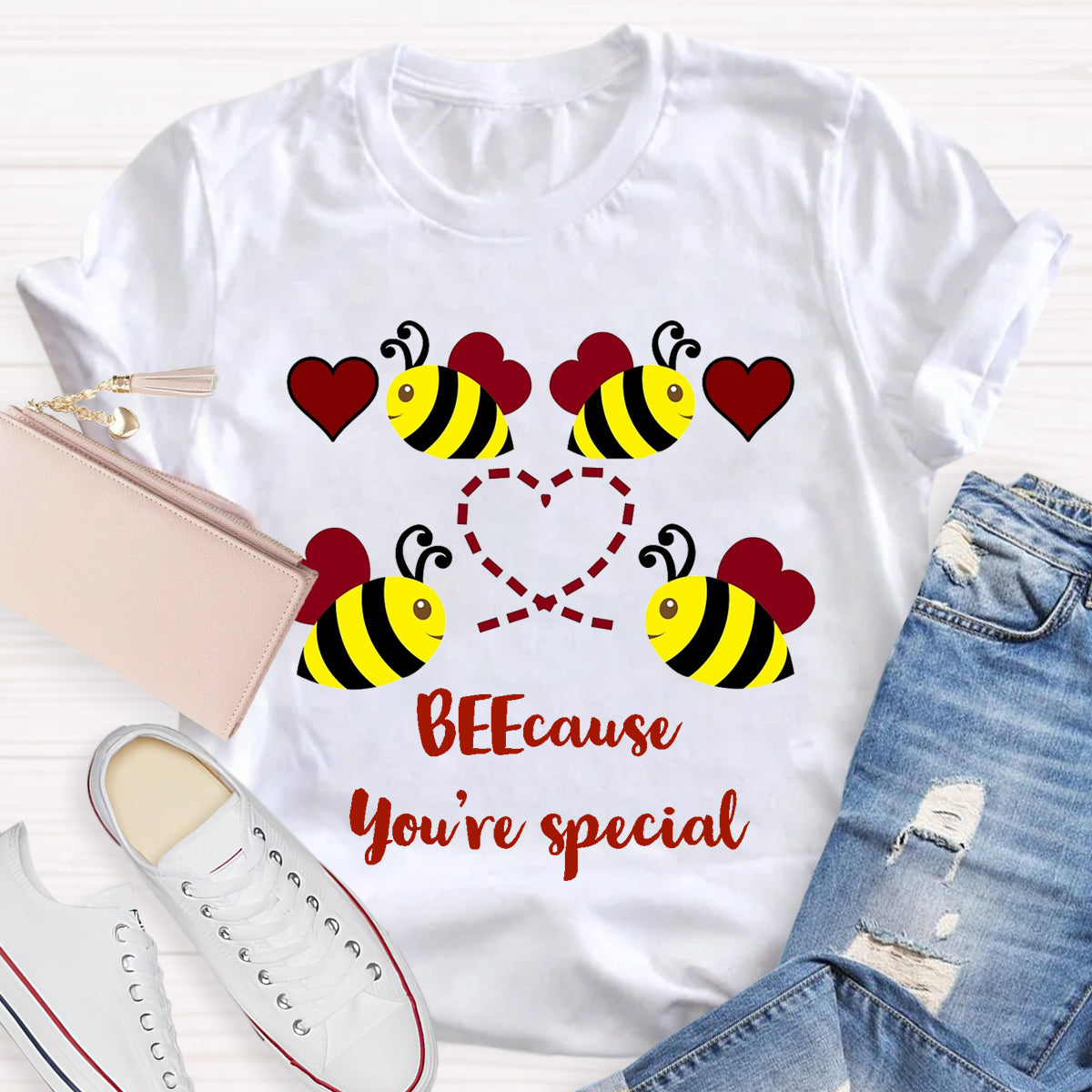 Because You Are Special Teacher T-Shirt