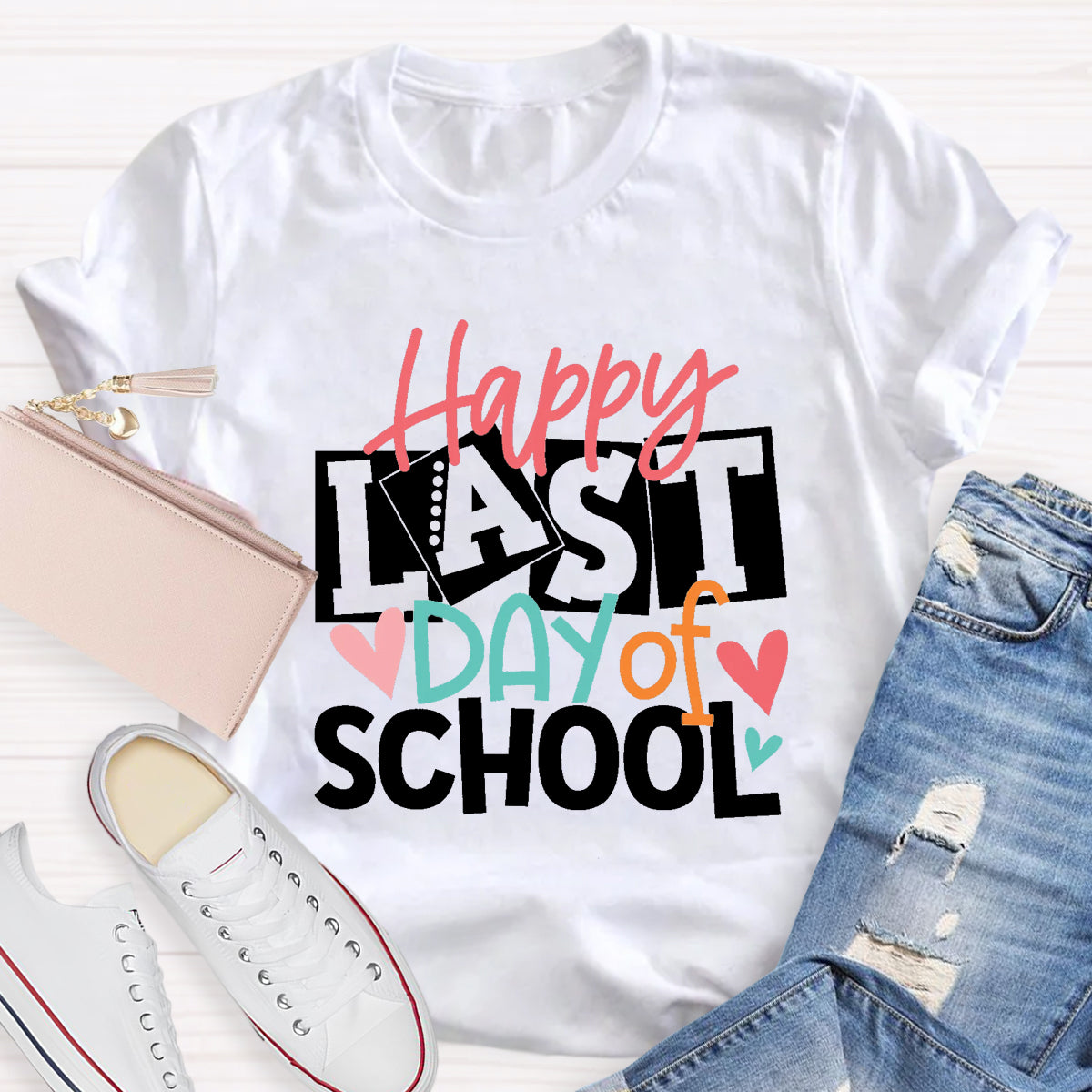 Happy Last Day Of School Card T-Shirt