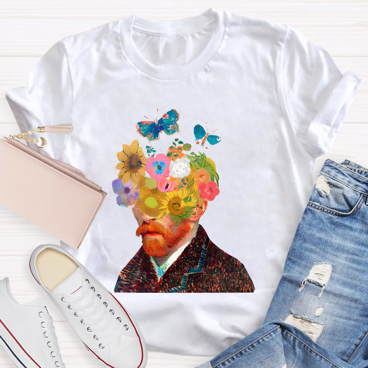 Minds Blooming Art Teacher T-Shirt