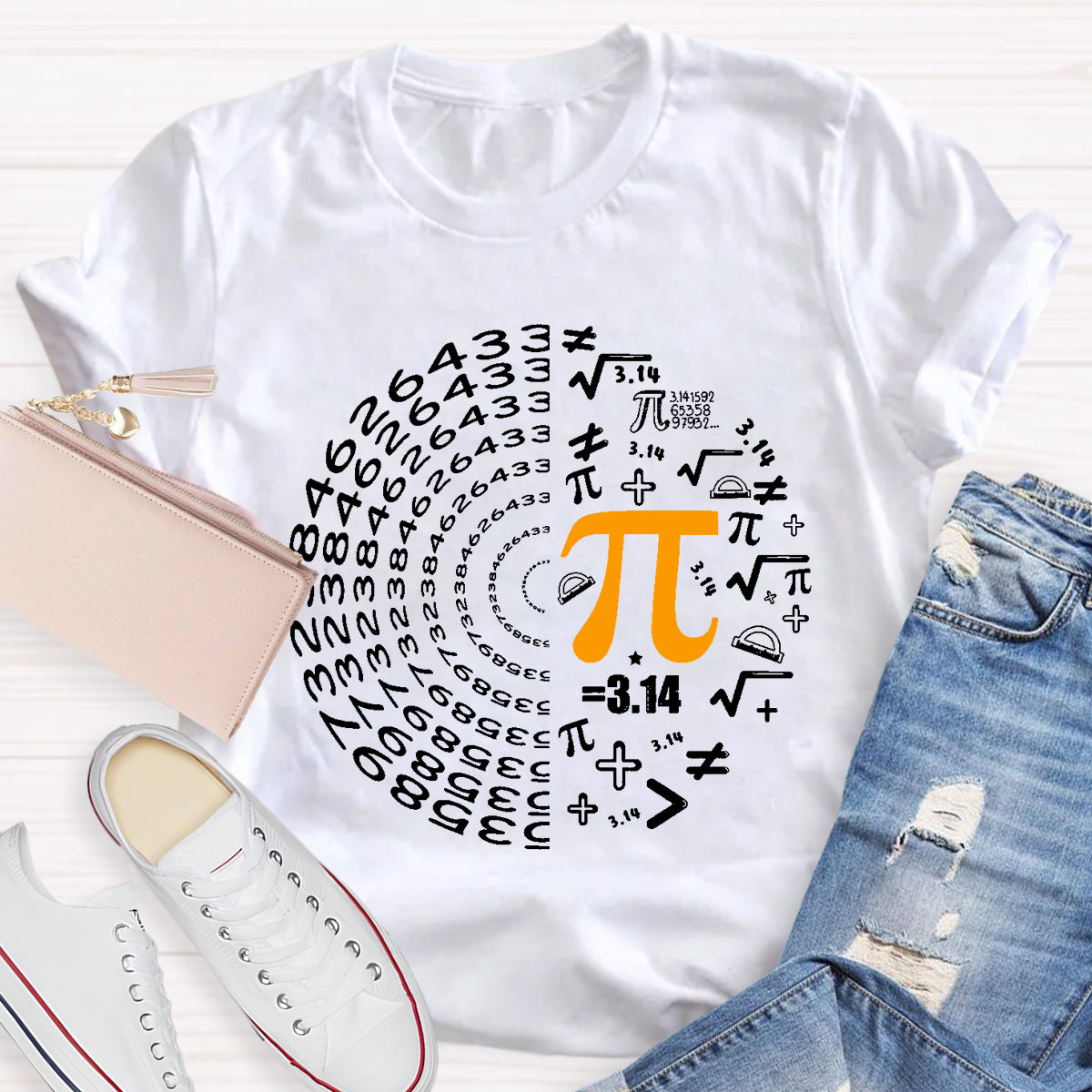 Funny Pi Day Math Teacher T-Shirt