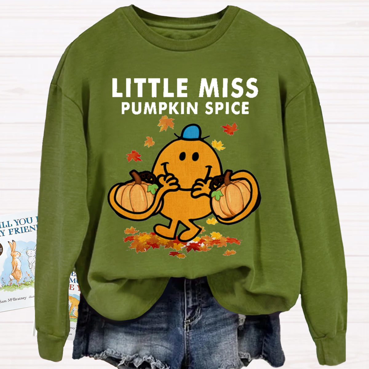 Little Miss Pumpkin Spice  Sweatshirt