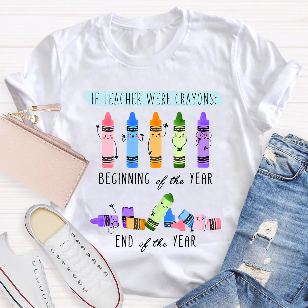 If Teacher Were Crayons Art Teacher T-Shirt