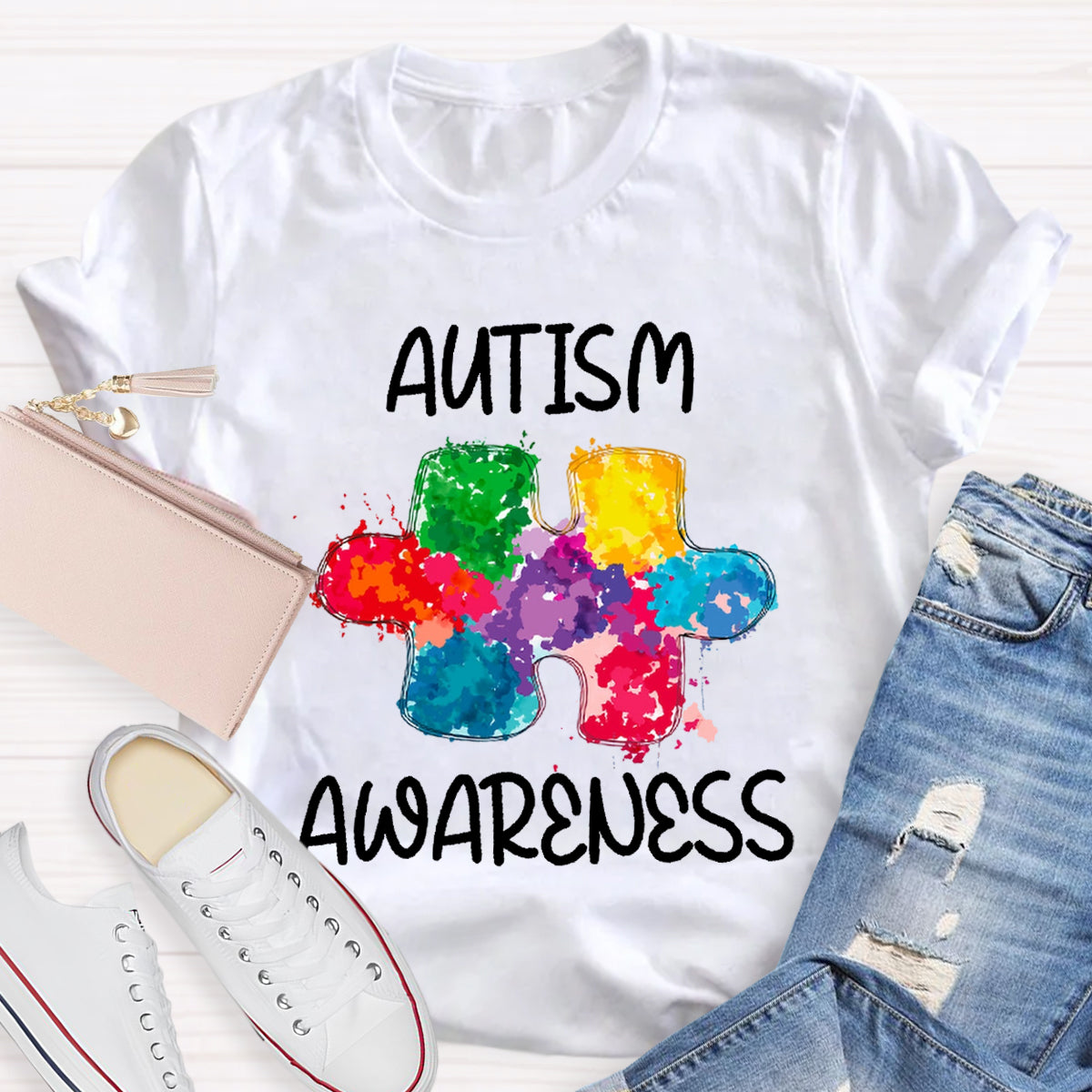 Autism Awareness Teacher T-Shirt