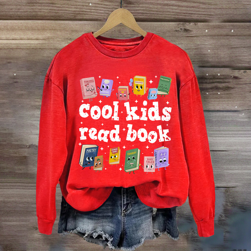 Cool Kids Read Book Sweatshirt