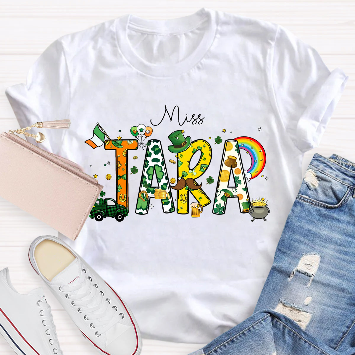 Personalized Name St. Patrick's Day T-Shirt