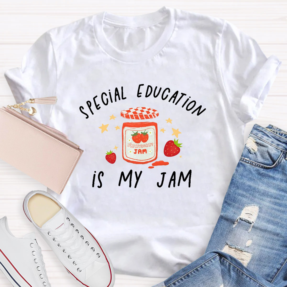 Special Education Is My Jam Teacher T-Shirt