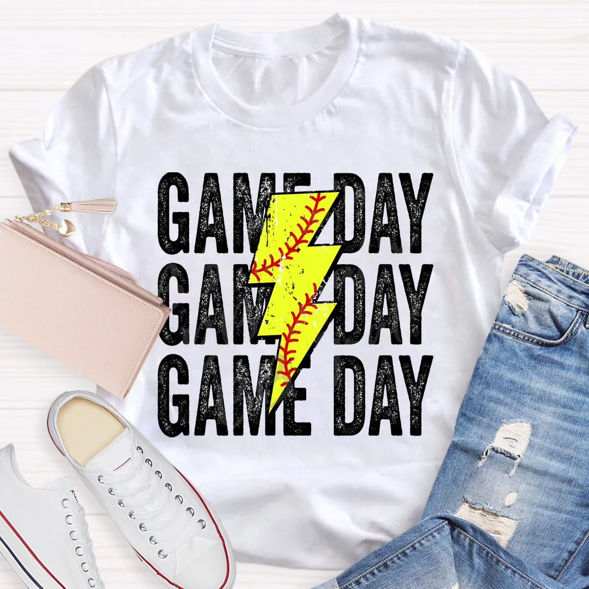 Game Day Lightning Bolt T-Shirt