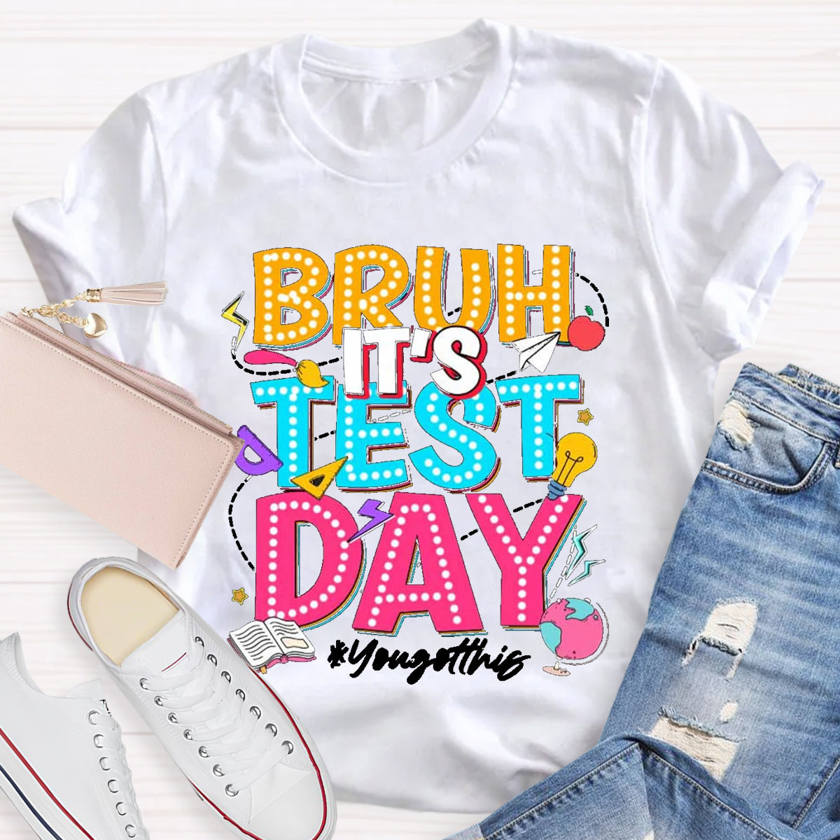 Bruh This Test Day T-Shirt