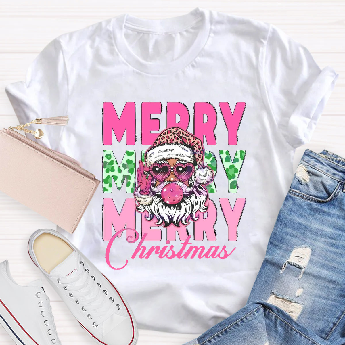 Merry Christmas Santa Claus T-Shirt