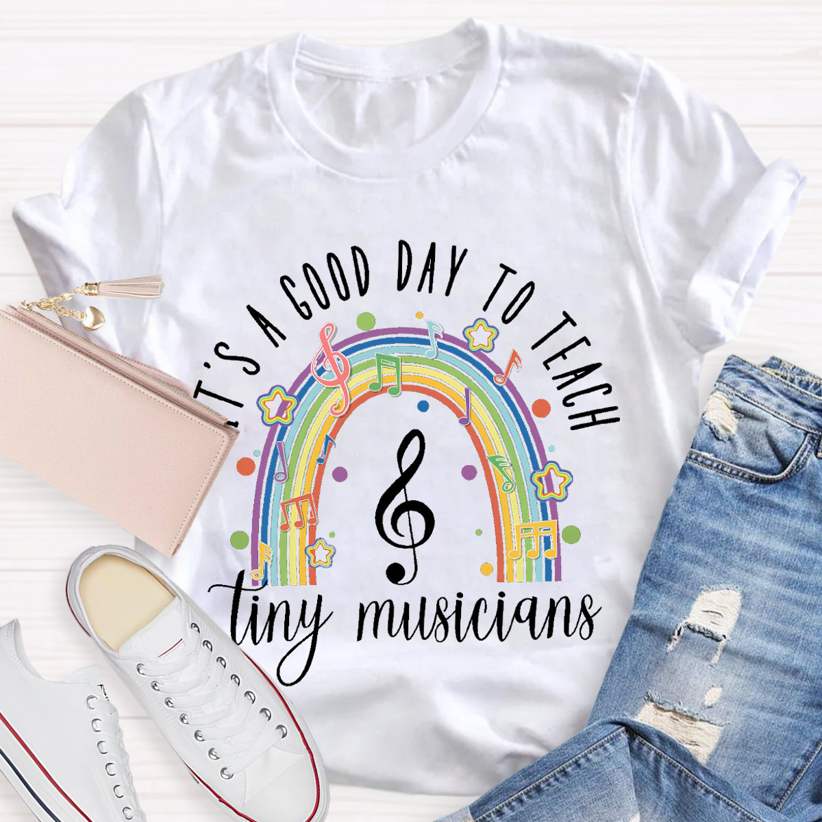 It'S A Good Day To Teach Tiny Musician Music Teacher T-Shirt