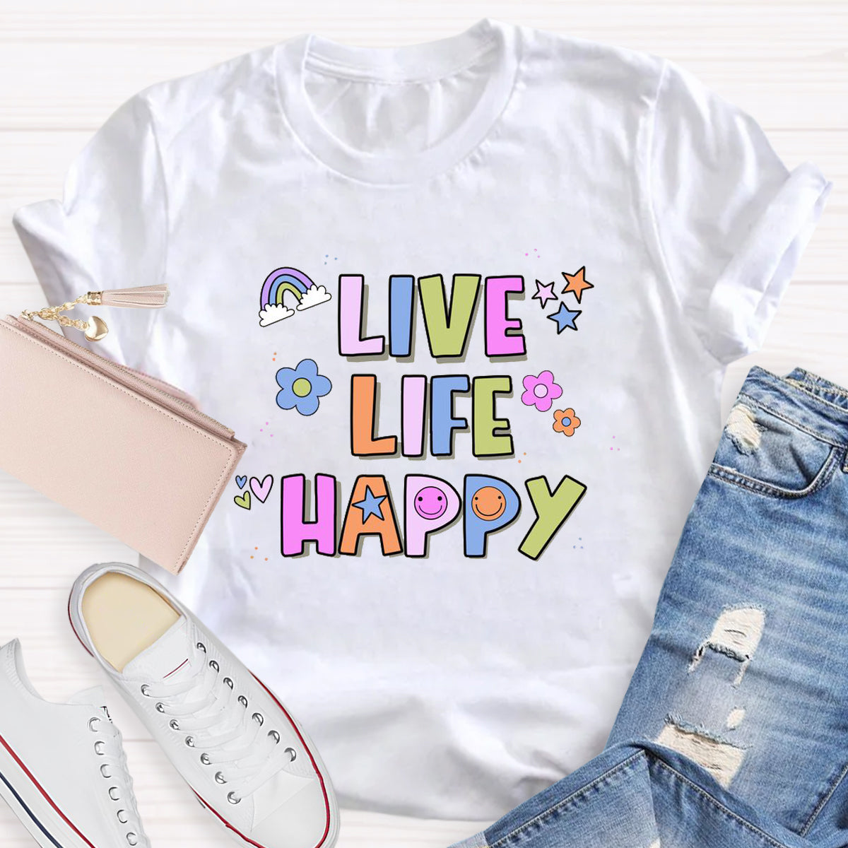 Live Life Happy T-Shirt